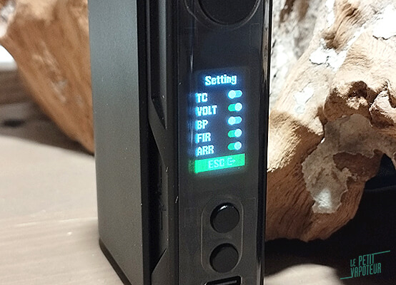 Pulse V3 test LPV ecran